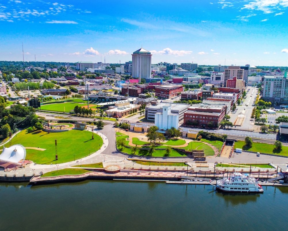 Montgomery Alabama Drone Skyline Aerial